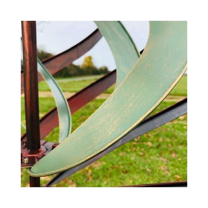 Decoratieve tuinwindmolen Model Brissac Hoogte 212 cm