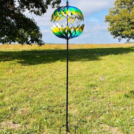 éolienne moulin à vent de jardin hauteur 205 cm modèle Villandry 159,00 € LEZARD DU JARDIN