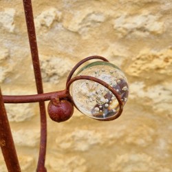 Balancín, pincho de jardín en hierro cuervo colorido redondo 39,90 € LEZARD DU JARDIN