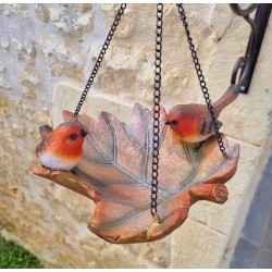 Hangende vogelvoederbak van hars