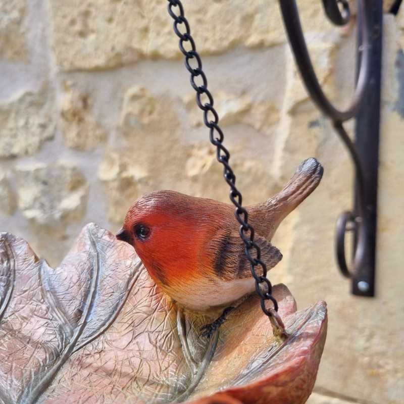 Hangende vogelvoederbak van hars