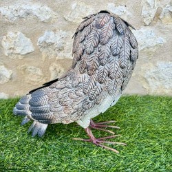 Statua escultura búho en metal 31x18x32cm 59,90 € LEZARD DU JARDIN