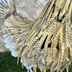 Grote metalen haan beeld hoogte 68 cm 69,90 € LEZARD DU JARDIN