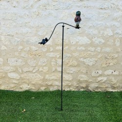 tuinmobiel vogel gezien van achterzijde