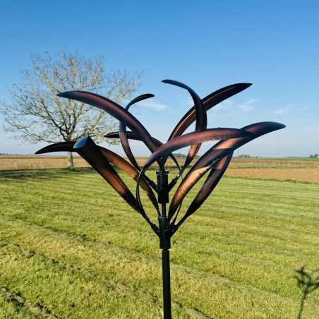 Éolienne de Jardin Cuivrée "Poésie Aérienne" – Lézard du jardin 149,00 € LEZARD DU JARDIN