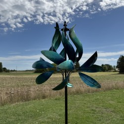 Metalen tuindecoratie – Decoratieve tuinwindmolen Azay-le-Rideau voor elegante buitenruimtes